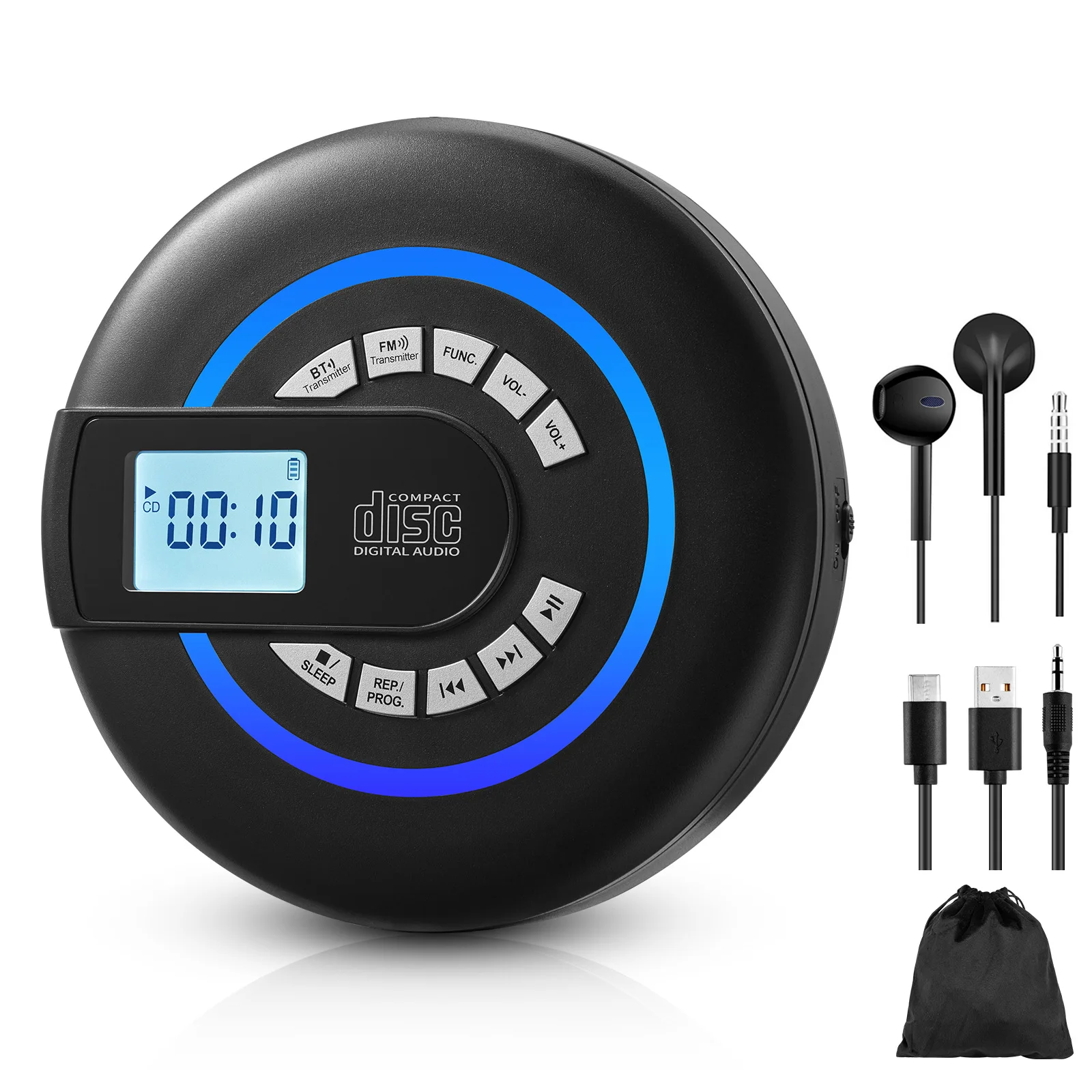 

Новый многофункциональный Bluetooth-плеер с CD-проигрывателем, FM-трансмиттером и поддержкой USB.