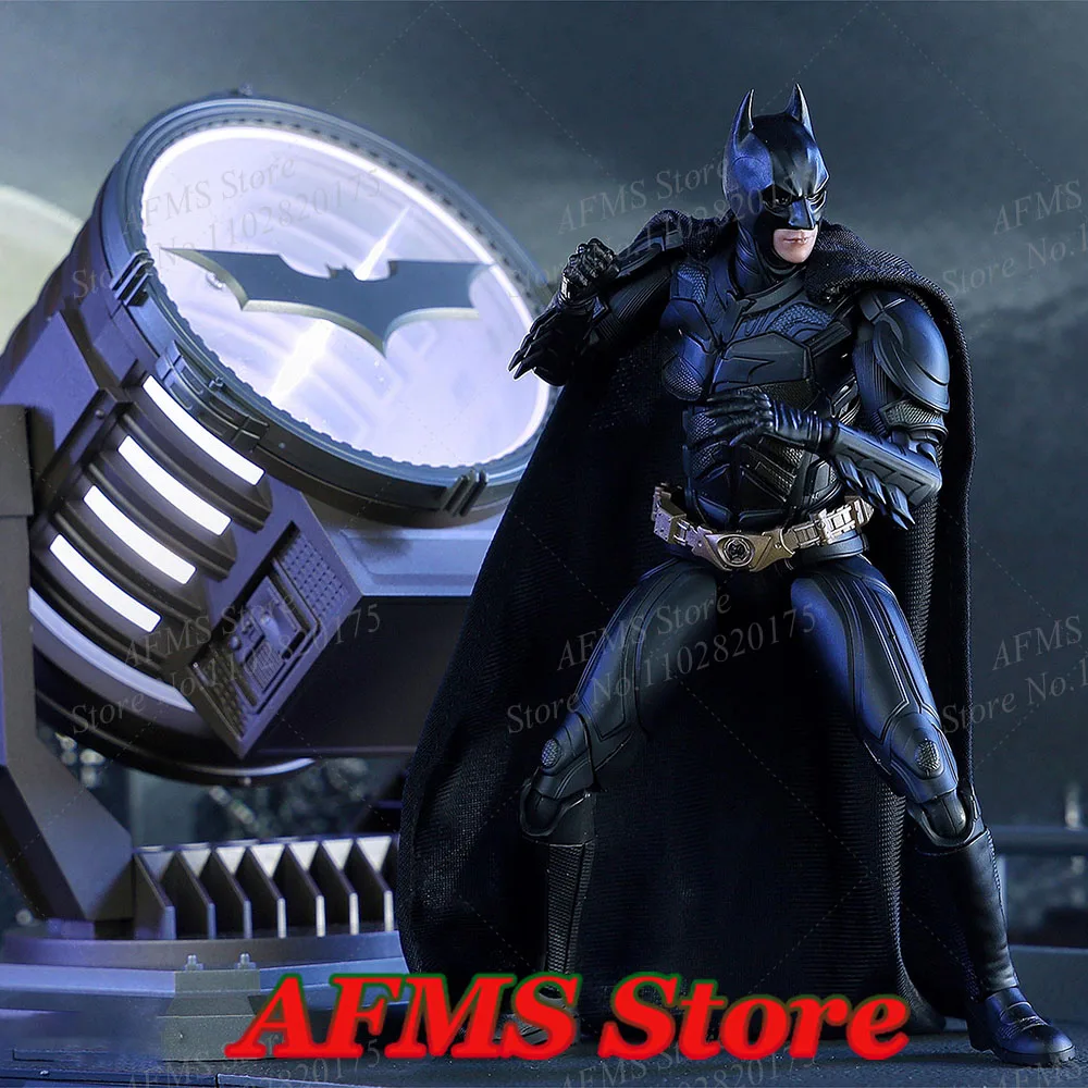 Original 1/12 Scale Collectible Figure Bat Hero Dark Knight Assembly Action Figure Plastic Model Battle Suit Version Dolls