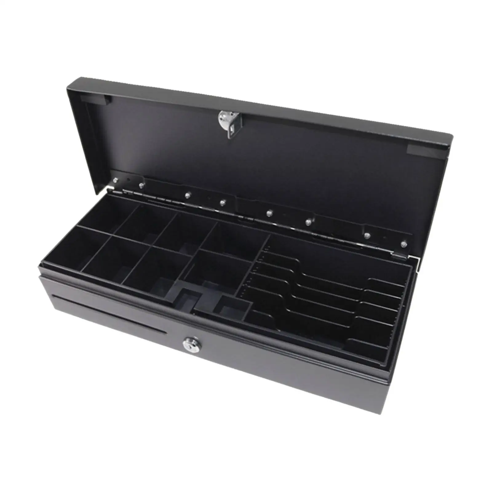 Secure Steel Cash Register Drawer with Scratch Resistant Finish for Daily Retail Transaction Management
