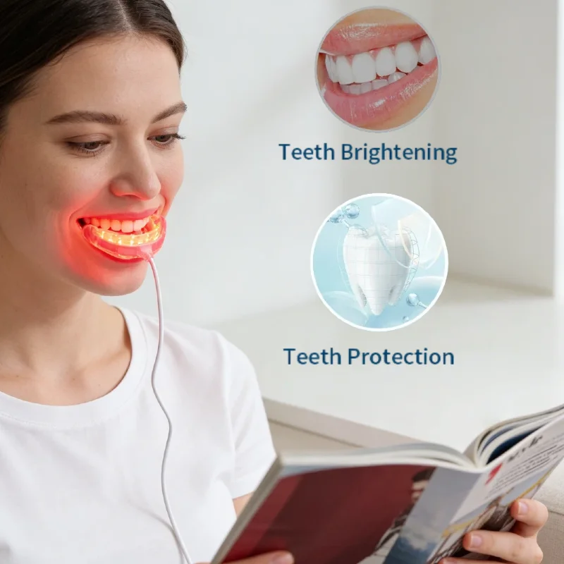 

650nm 3200mW Red Light Oral Device, for Gum Disease Healing Pain Relief Therapy Home Care