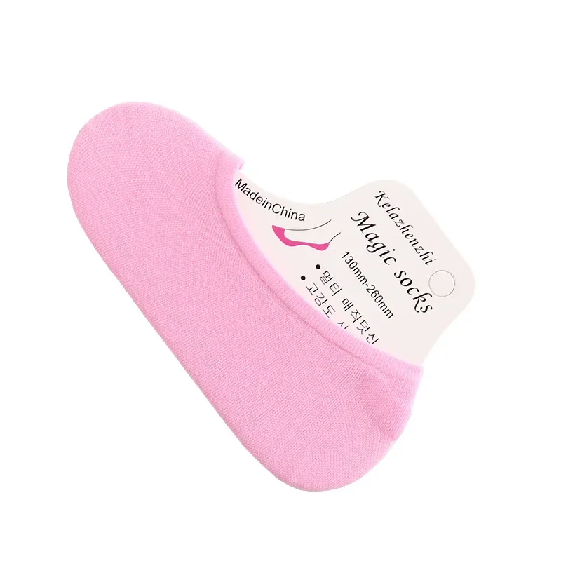 10Pairs Summer Thin Women Liner Socks Candy Colored Mesh Heel Silicone Non Slip Velvet Material Women Invisible Socks