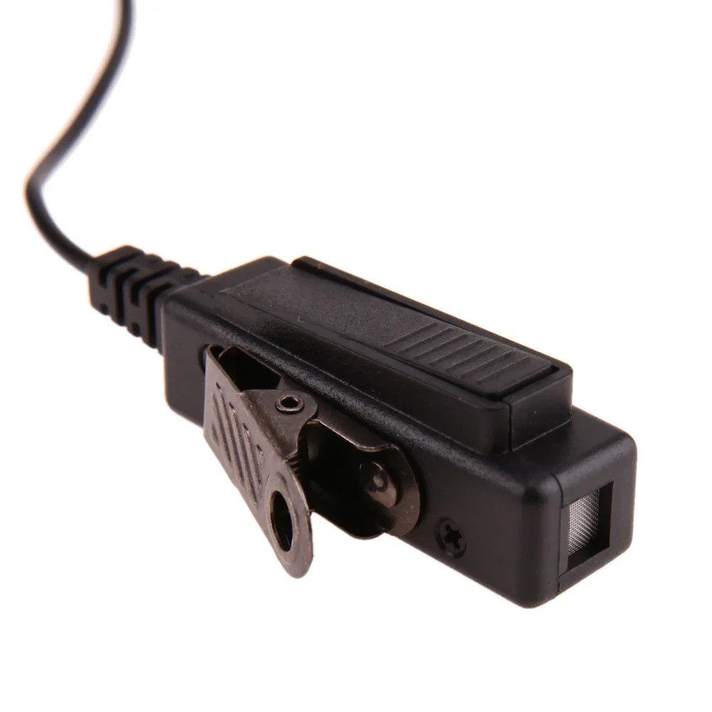 Proteção contra radiação acústica anti-radiação fones de ouvido tubo de ar handsfree fone de ouvido com microfone controle de volume gancho de orelha