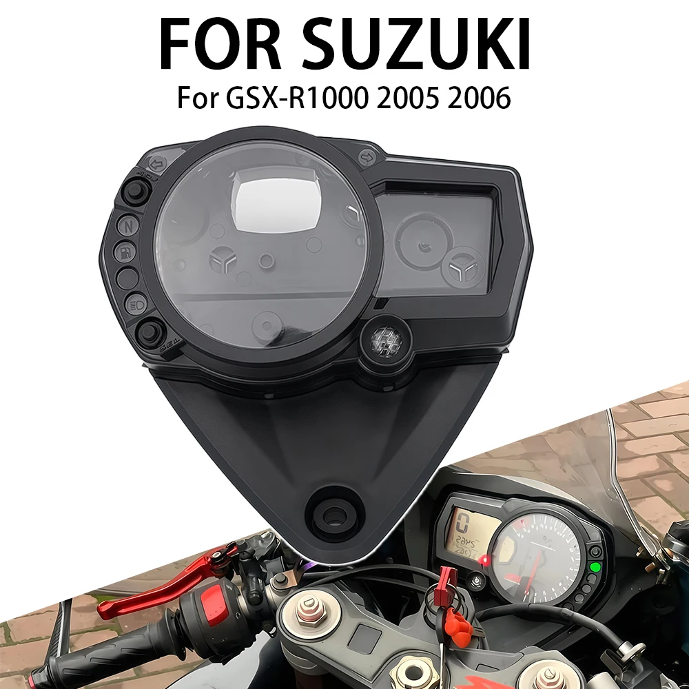 

Motorcycle Speedometer Tachometer Gauges Cluster Housing Shell Cover Fit For Suzuki GSX-R1000 K5 GSXR 1000 2005 2006 Accessories