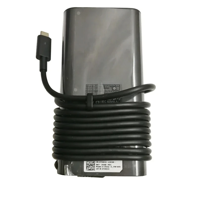 

20V 90W TYPE-C AC Adapter Power Charger For Dell Latitude 7230 Rugged Tablet