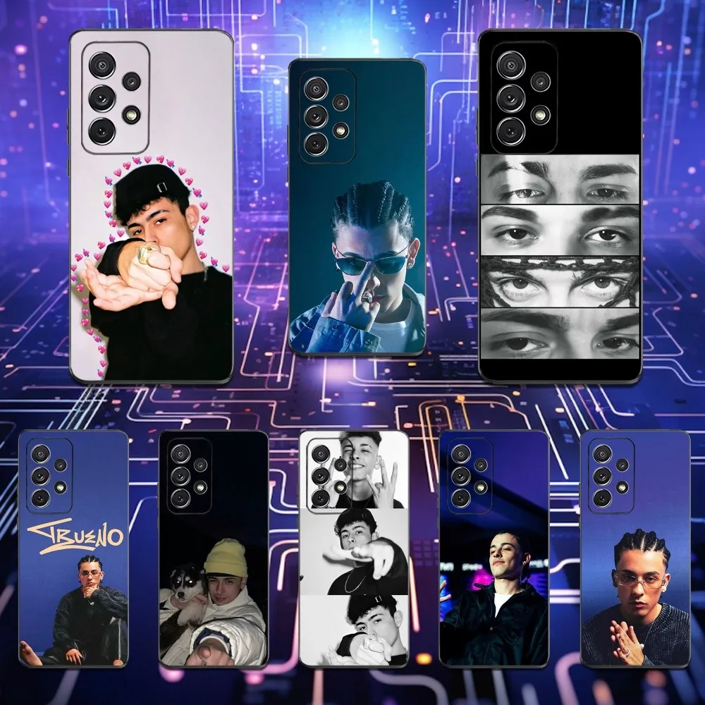 

Rapper T-Trueno Phone Case For Samsung S25,S24,S23,S22,S21,S20,S10,Ultra,Plus,Lite,FE,Soft Silicone Black Cover