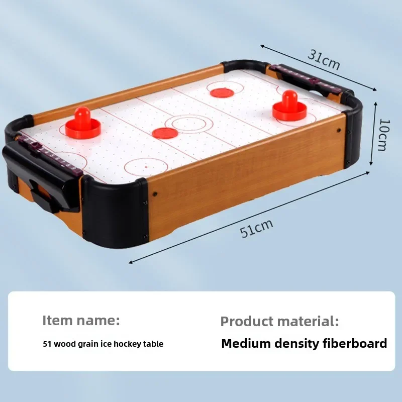 Rompecabezas para el hogar, mesa de hockey sobre hielo de madera, juego competitivo interactivo para padres e hijos, mesa de regalo, mesa de hockey sobre hielo