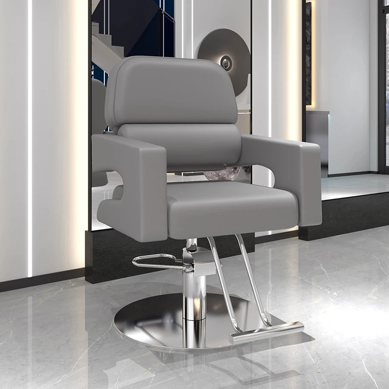 كرسي حلاق حصري للشعر، كرسي صالون مريح بسيط، شعر فاخر حصري، أثاث صالون سيلا دي كورتي دي بيلو