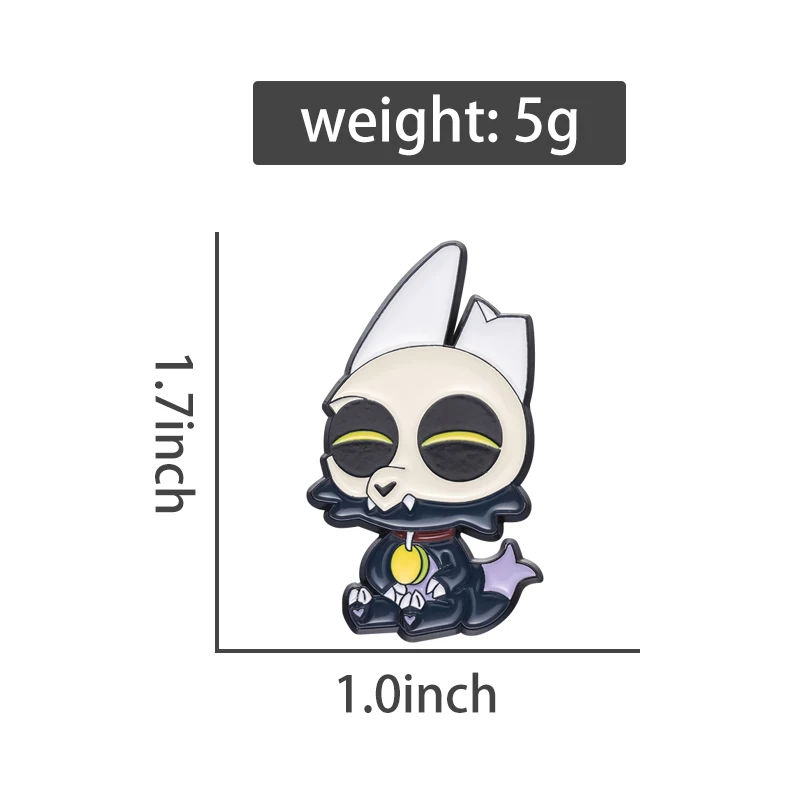 Baby King The Owl House Brooch Enamel Pin Custom Cartoon Anime Role Pin Lapel Backpack Badge Fashion Jewelry Gift For Friends