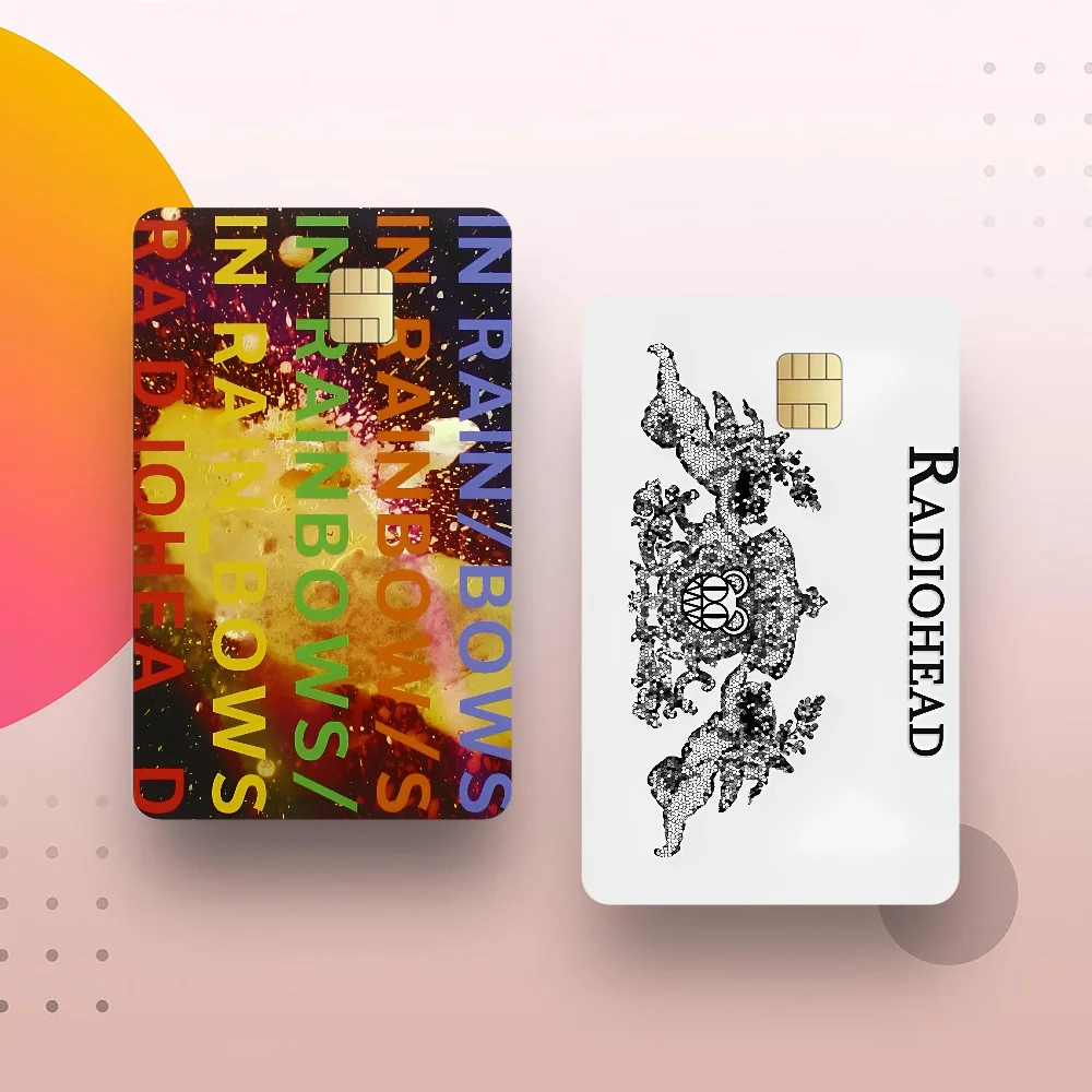 Rock Band Radiohead MusicAnime Cartoon Sticker Film Skin لبطاقة الائتمان وبطاقة حافلة البنك #2