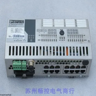 

2025 * Sale * New Phoenix switch FL SWITCH MCS 14TX/2FX Spot 2832713