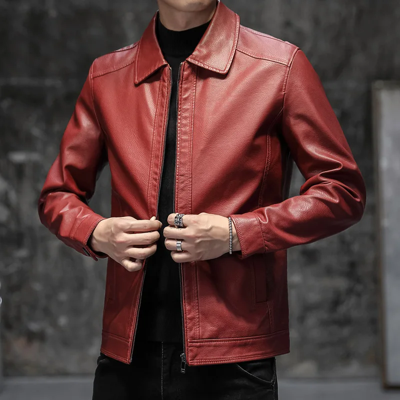 

【Exclusive Supply】New 'sPULeather Men's Light Business Casual Fashion Administrative