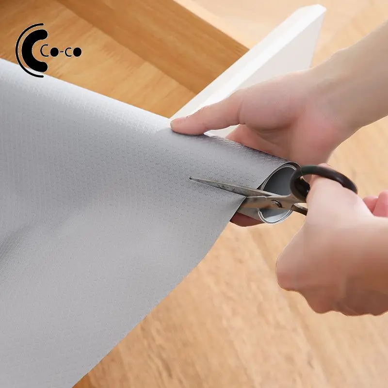 Pad Paper Dust Proof Household 45x150cm Pure Color Home Kitchen Gadgets Shoes Cabinet Mat Oil-proof Non-slip Eva Liners Can Cut