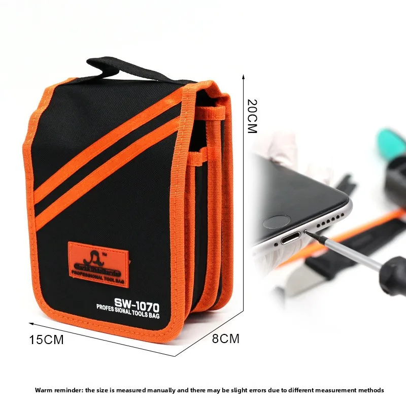 27 in 1 Multifunctional Screwdriver Set with Portable Tool Bag, Chrome Vanadium Steel Magnetic Repair Kit for Phone, Computer