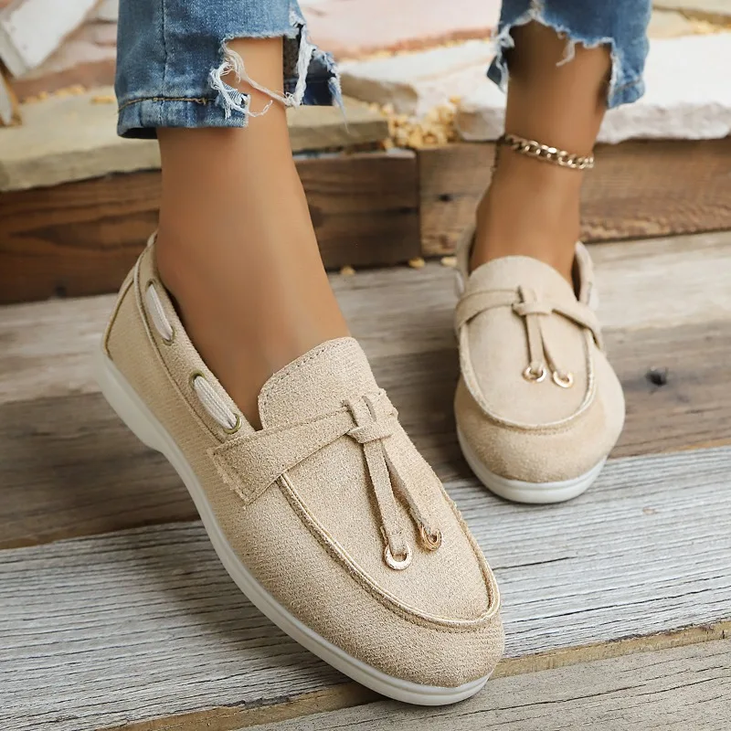 Women Flats Ladies' Tassel Loafers Casual Slip on Ladies' Shoes All Season Soft Driving Moccasins Walking Footwear Women's Shoes