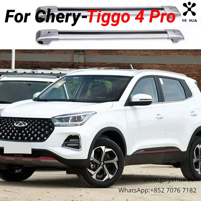 For Chery Tiggo 4 Pro 2020 2023 Luggage Rack Crossbar Roof Luggage Rack Modified Automobiles Parts Accesorios Para Auto Tools