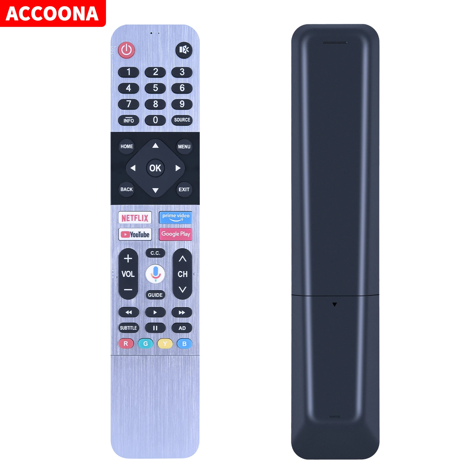 Remote control for Noblex Motorola Admiral skyworth N030107-001184-001 smart tv