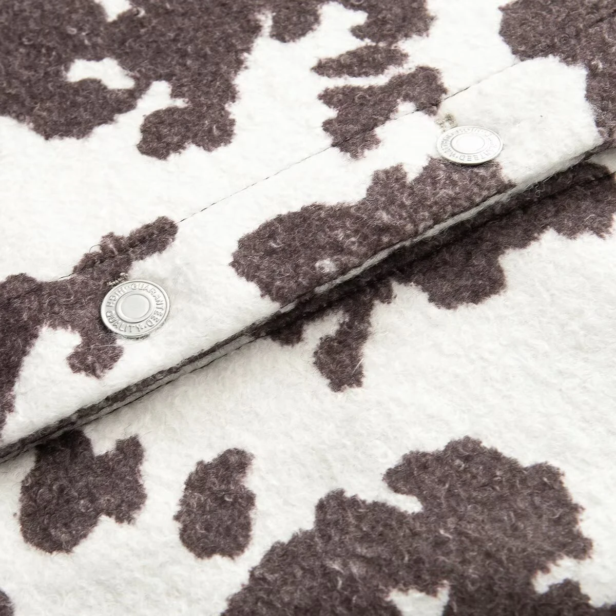 معطف نسائي شتوي جديد لعام 2025 غير رسمي بسيط بياقة متعددة الاستخدامات وأكمام طويلة مطبوع عليه شرابة #6