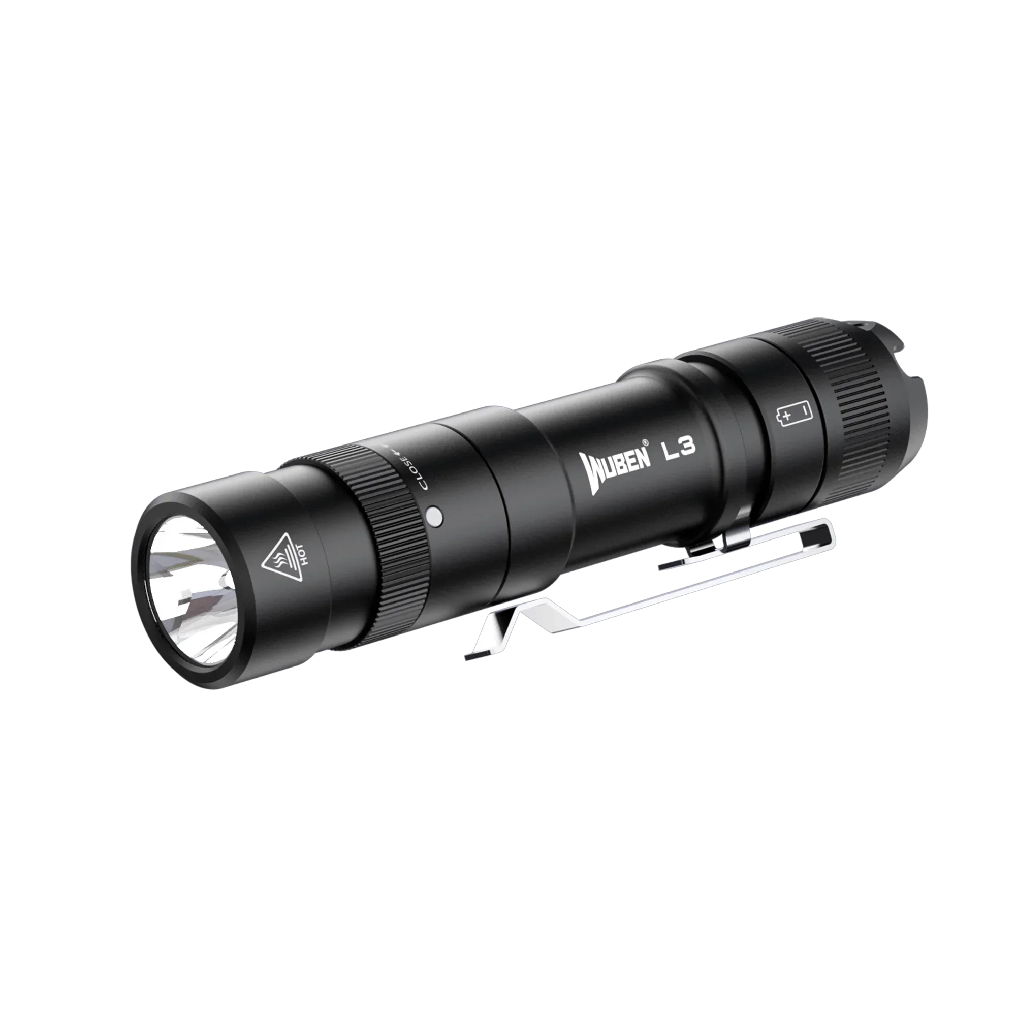 WUBEN L3 Utility Flashlight 3000Lumens Type-C Rechargebale With 4800mAH Battery Power Bank EDC Troch Light
