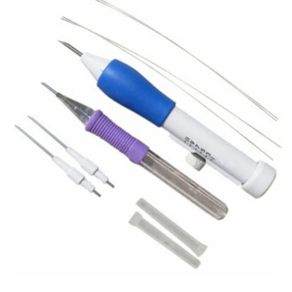 1set ricamo russo Punch Needle ricamo cucitura Punch Needle uncinetto ferri da maglia Art Craft accessori per il cucito