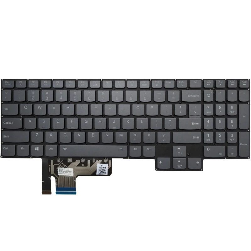 Imagem -02 - Teclado do Portátil dos Eua com Retroiluminação Rgb Legião 16ithg6 16achg6 S716arha7 82k6 S7-16iah7 Novo