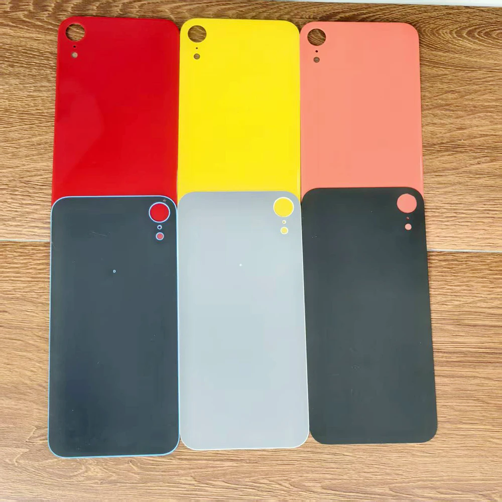 A++ Quality Back Glass Case For iPhone XR Replacement Rear Cover 6.1'' Repair Housing Parts Replacement Back Panel For iPhone XR