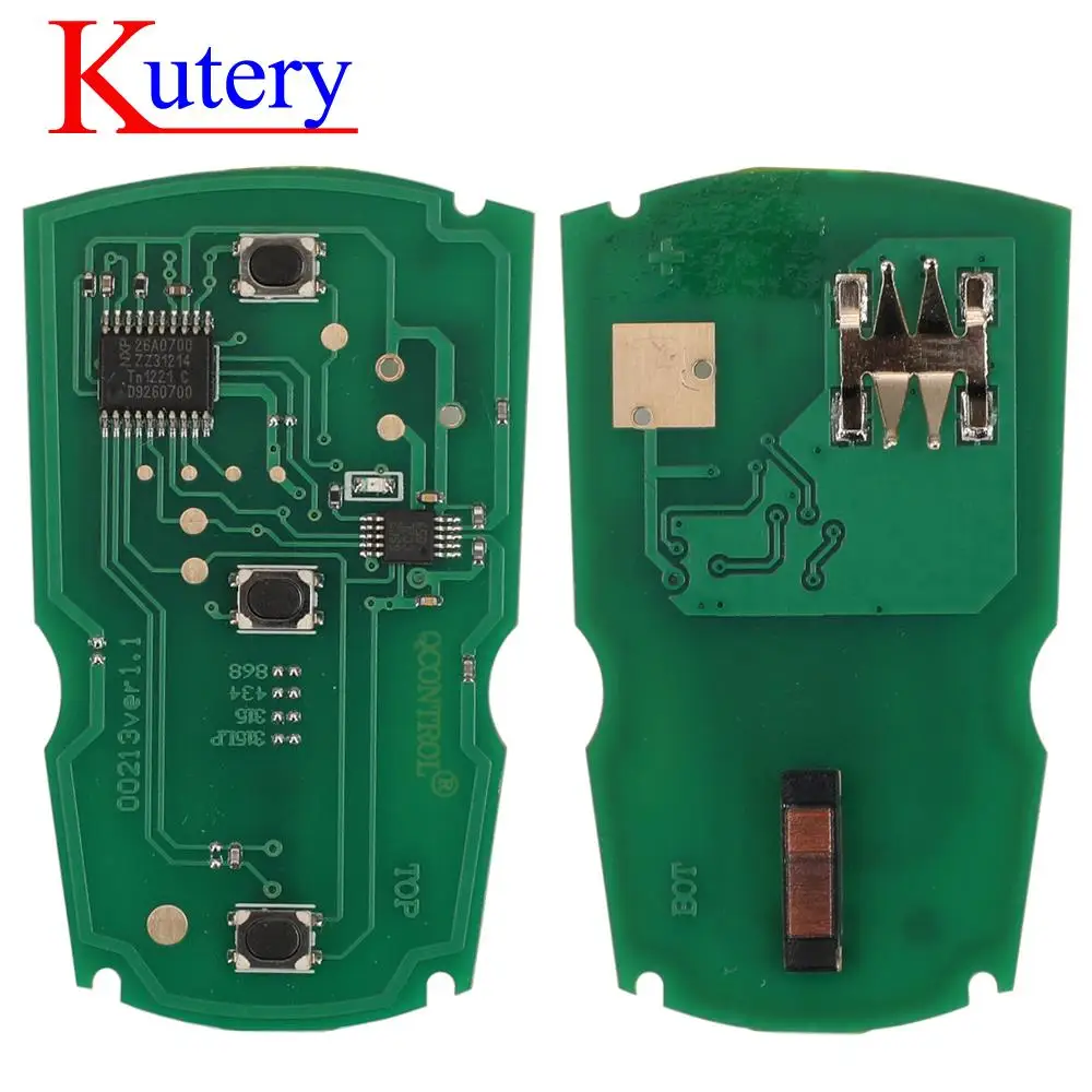 Jingyuqin Smart Chiave A Distanza Circuito Fob 315LP MHZ 315/433/868MHZ 3BTN Per BMW CAS3 CAS3 + 1 3 5 6 7 Serie X5 E60 E70 E71