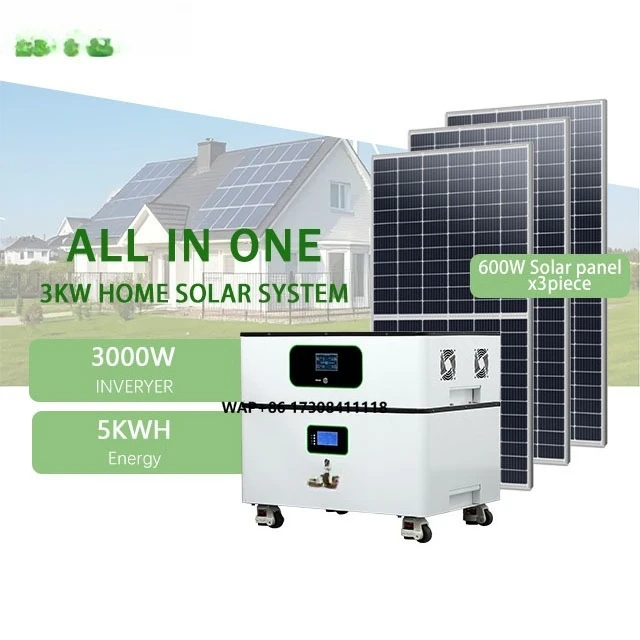 3KW Home Solar Power System Stackable All-in-One Kit with Inverter + Battery Solar Panel Storage Solution