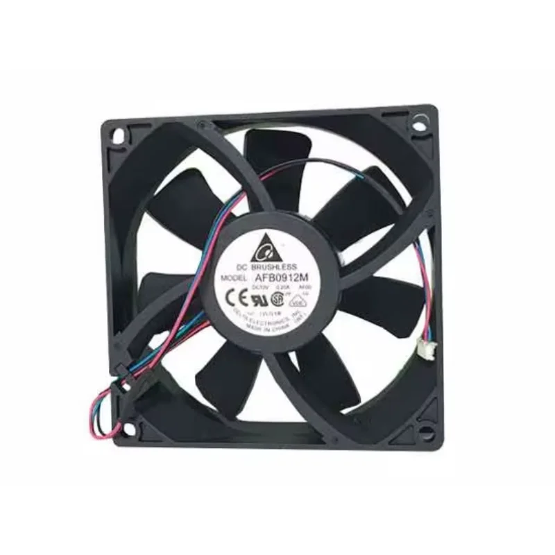 

Delta Electronics AFB0912M AF00 DC 12 В 0,2 А 90x90x25 мм 3-проводной охлаждающий вентилятор для сервера