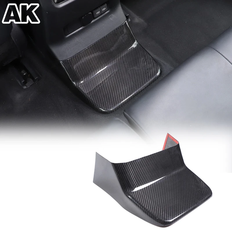 

Для Toyota Land Cruiser 250 Prado LC250 2024-2025 настоящее углеродное волокно, автомобильный задний вентиляционный мост, накладка, автомобильные аксессуары