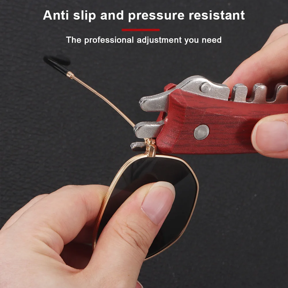 

Hand Held Glasses Repair Tools Universal Fit Multi-Functional Eyeglasses Temple Bend Hand Tool Sets Temple Device