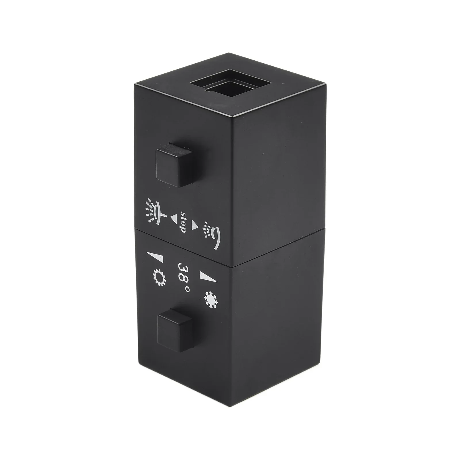 Practical Brand New Knob Handles Control Handle Knob Bathroom Supplies Black Replacement Thermostatic ABS Plastic