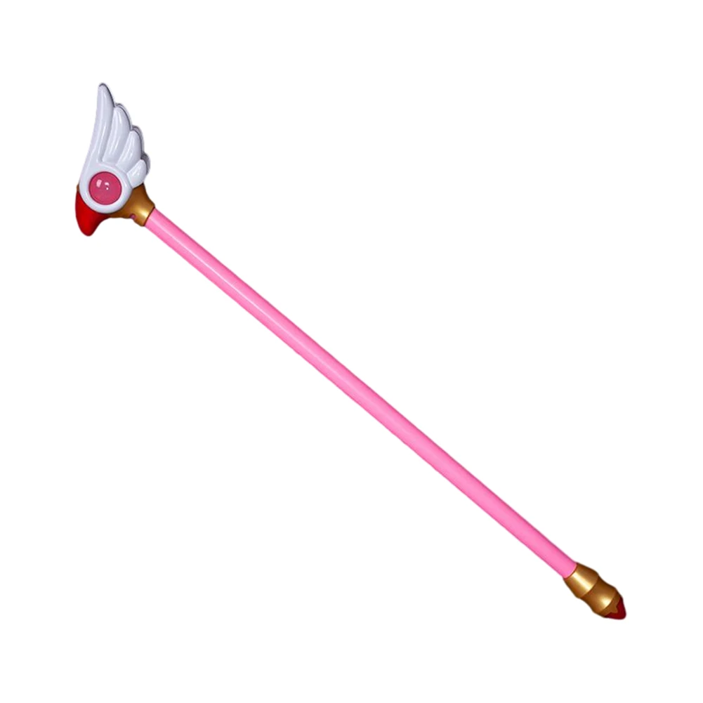 KINOMOTO SAKURA Cosplay Magic Wand Halloween Anime CARDCAPTOR SAKURA Fantasy Carnival Costume Prop