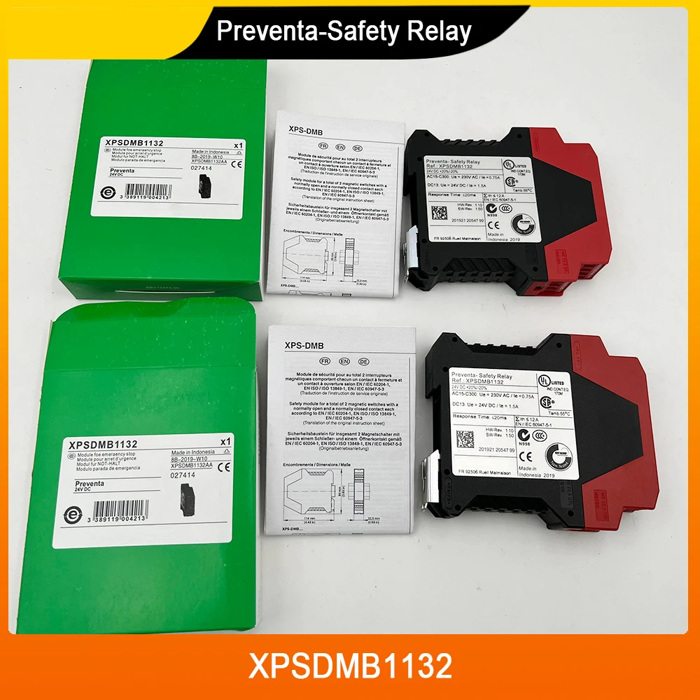 1 Pcs XPSDMB1132 Preventa-Safety Relay For Schneider