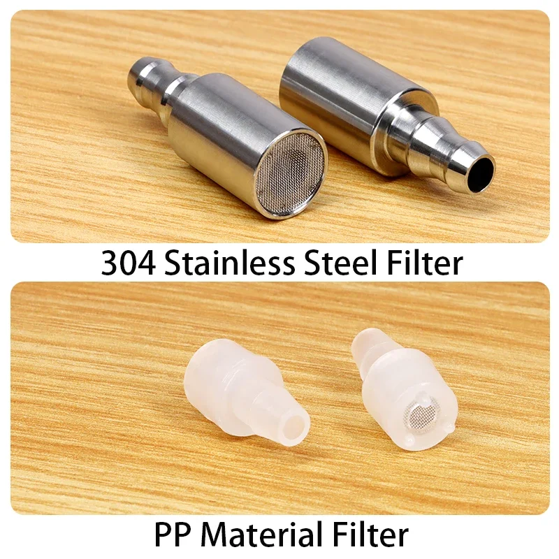 6mmx9mm Food Grade Silicone Tube with Dust Cover Hose Automatic Suction Hose Drink Pipe Universal Inlet Pipe Water Dispenser Kit