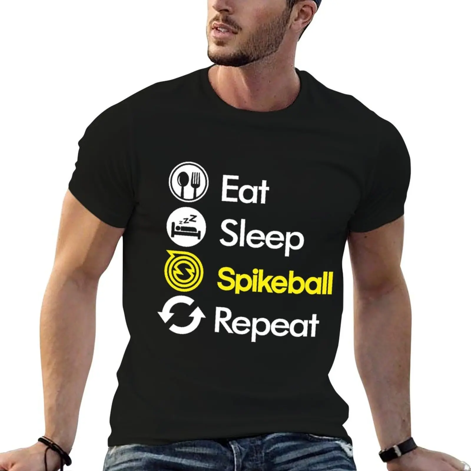 

Spikeball T-Shirt t shirt personalised t shirts for man cotton soft T-Shirt