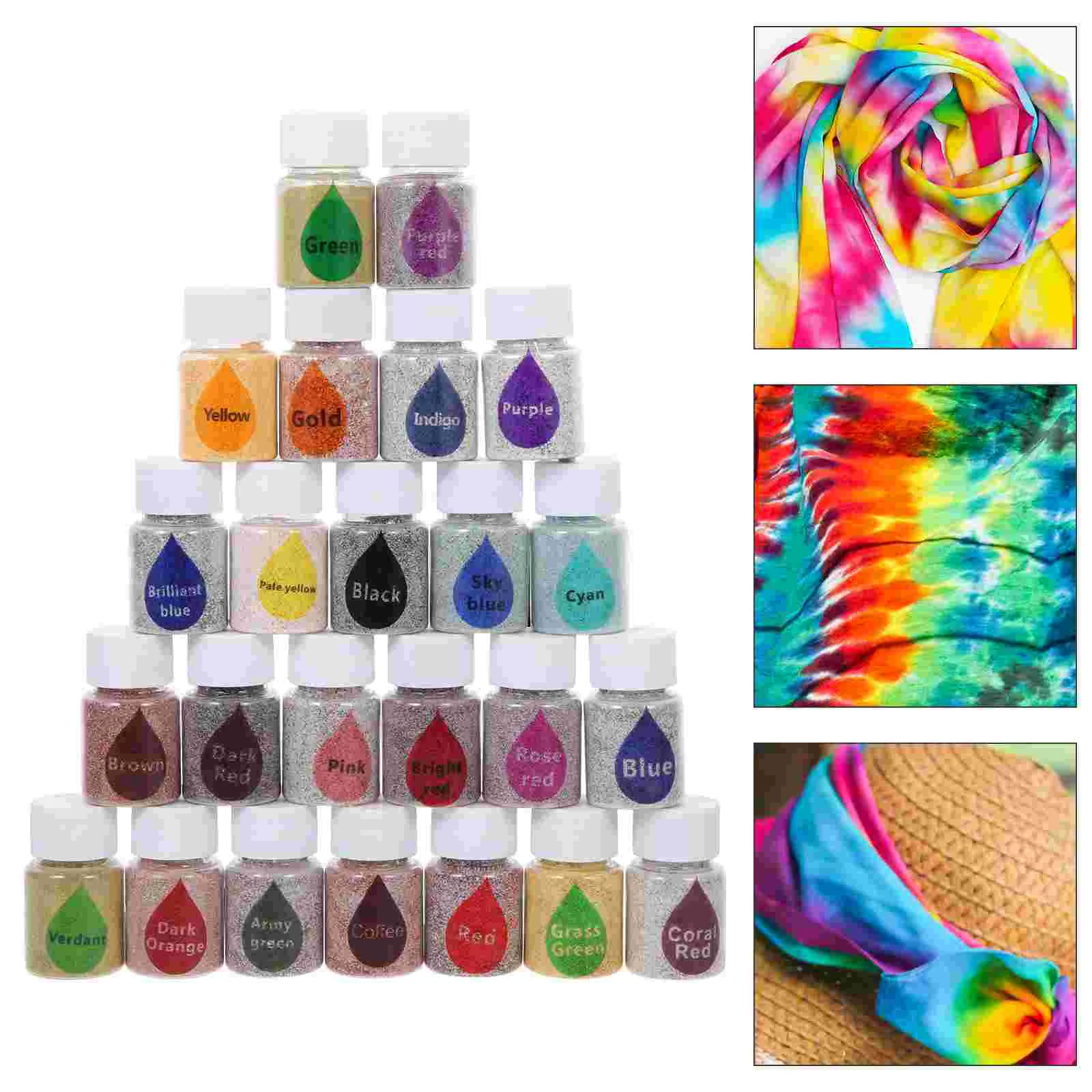 

Tie Dye Powder Textiles Dying Supplies Tie-dye Pigments Kids Adults Kit Handmade Tools for