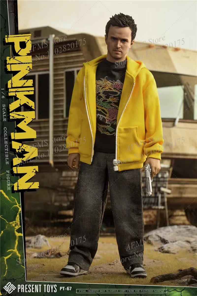 PRÄSENTIES SPIELZEUG PT-sp67 1/6 Männer Soldat Pinkman Aaron Paul Breaking Bad Puppen Komplettset 12" Actionfigur Modell Klassische Sammlung