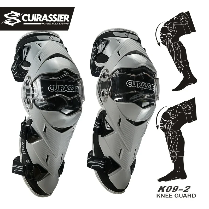 

Rodilleras Cuirassier para Motocross, protección para Moto, Protector de codo para montar, motocicleta, carreras todoterreno, ro
