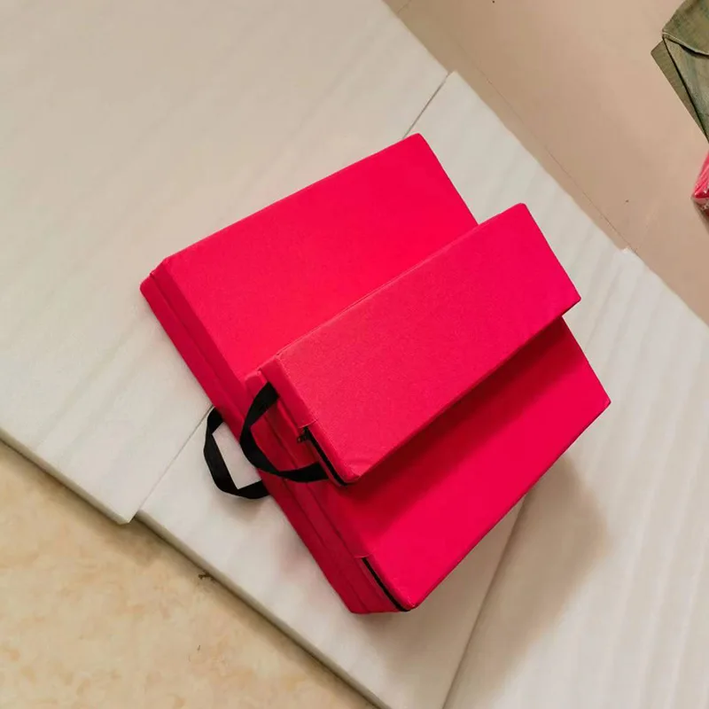 PU-Leder Turnmatte – Dicke Schaumstoff-Übungsmatte für Bodenturnen, Tanz, Yoga & Nickerchen