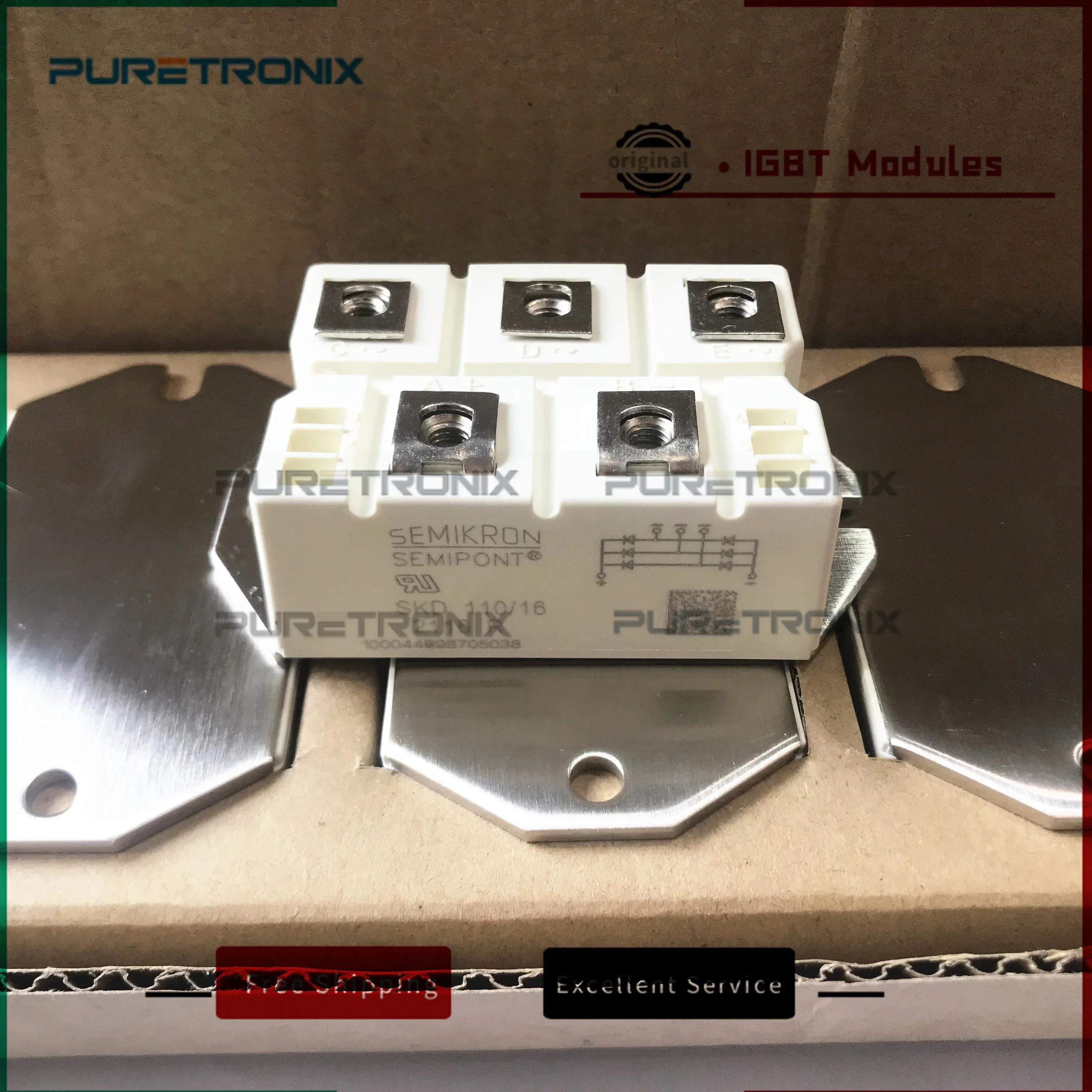 SKD110/16 SKD110/14 SKD110/12 modul IGBT asli baru