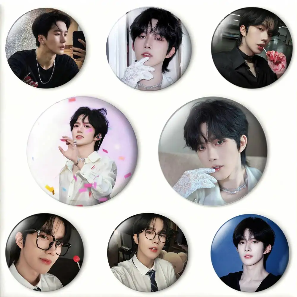 Huang Xing Eliot Huang D-Desire The Series  Laser Badge Creative Pins Brooch for Bag Clothes Hat Decor Gifts Fans Collect