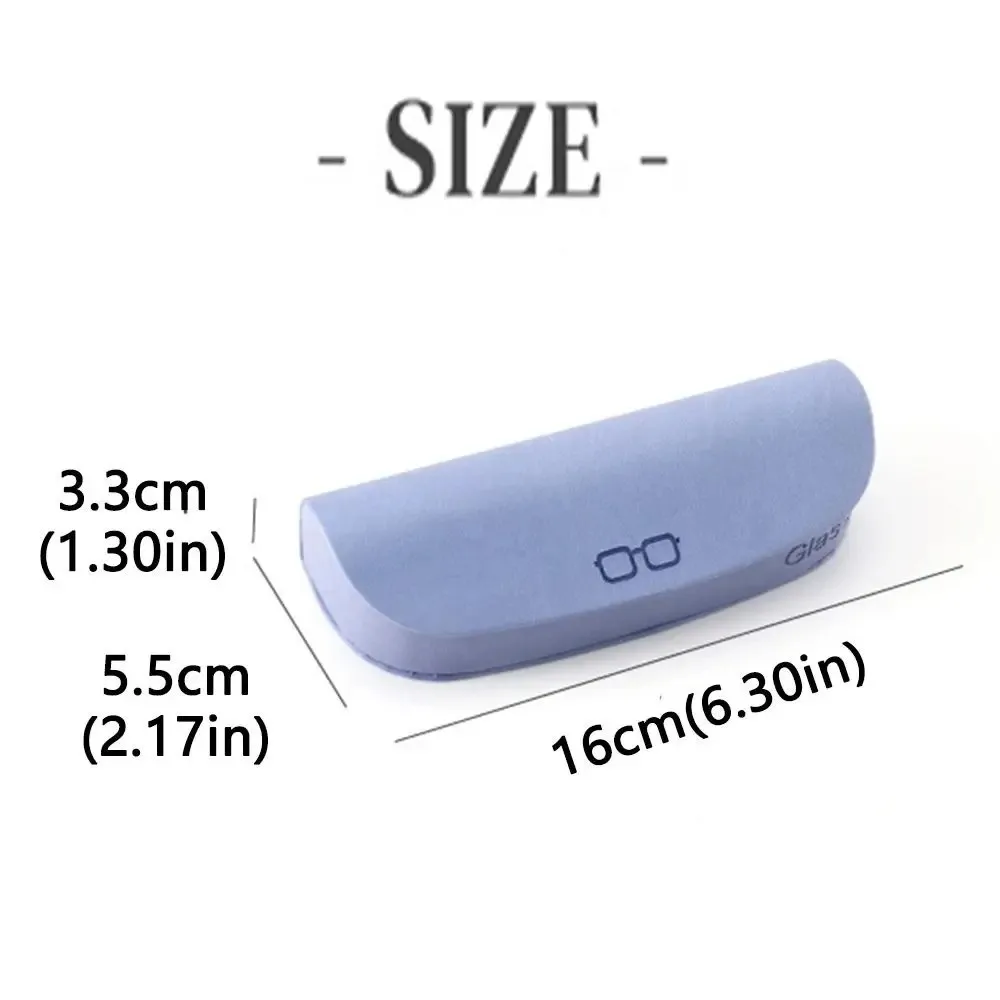 حافظة نظارات بإبزيم مغناطيسي من جلد البولي يوريثان حافظة واقية محمولة تتدفق داخل صندوق النظارات الشمسية خفيف الوزن