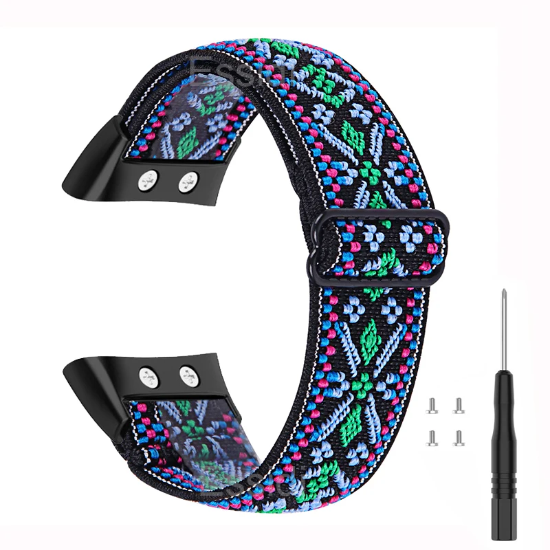 Спортивный эластичный нейлоновый ремешок для Garmin Forerunner 45 45S, женские и мужские часы Solo, браслет-петля для Garmin Swim 2 Correa