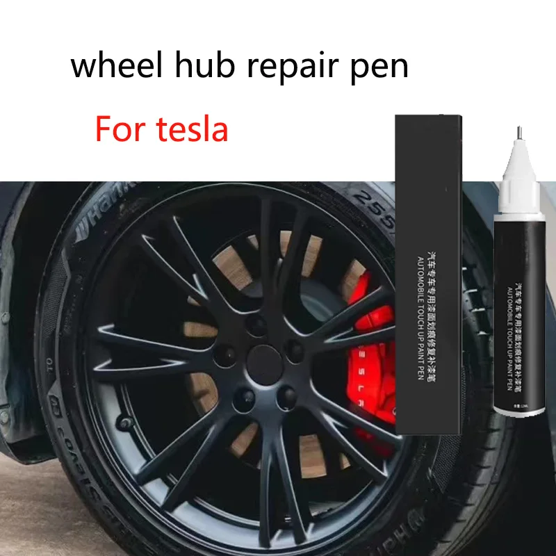 

For Tesla Model 3 Y X S Car Paint repair pen Paint Fixer Scratch Repair Accessories Black White