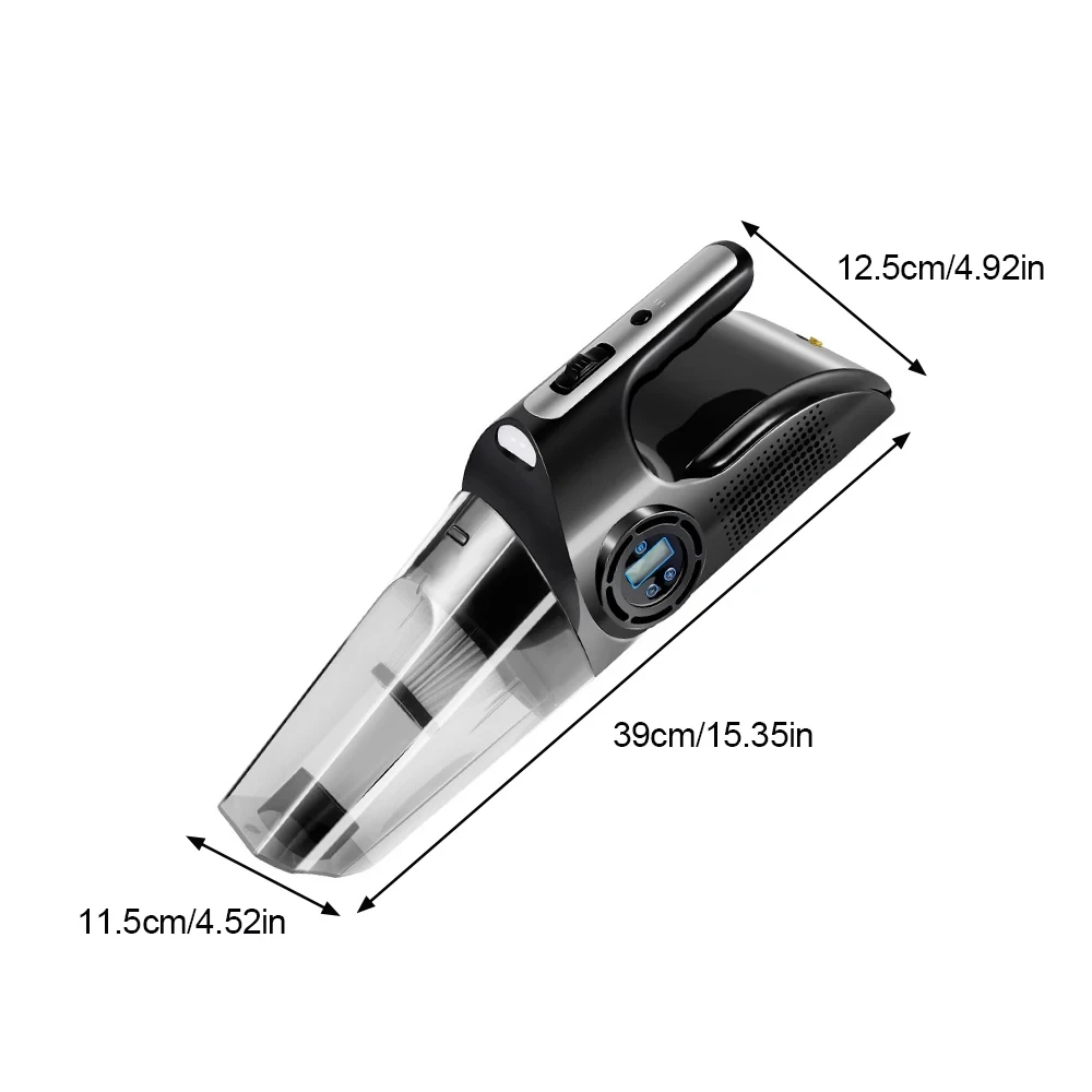5000PA Car Vacuum Cleaner Portable Strong Cleaner Suction Handheld Car Home Dry And Wet Wireless Vacuum Cleaner Appliance
