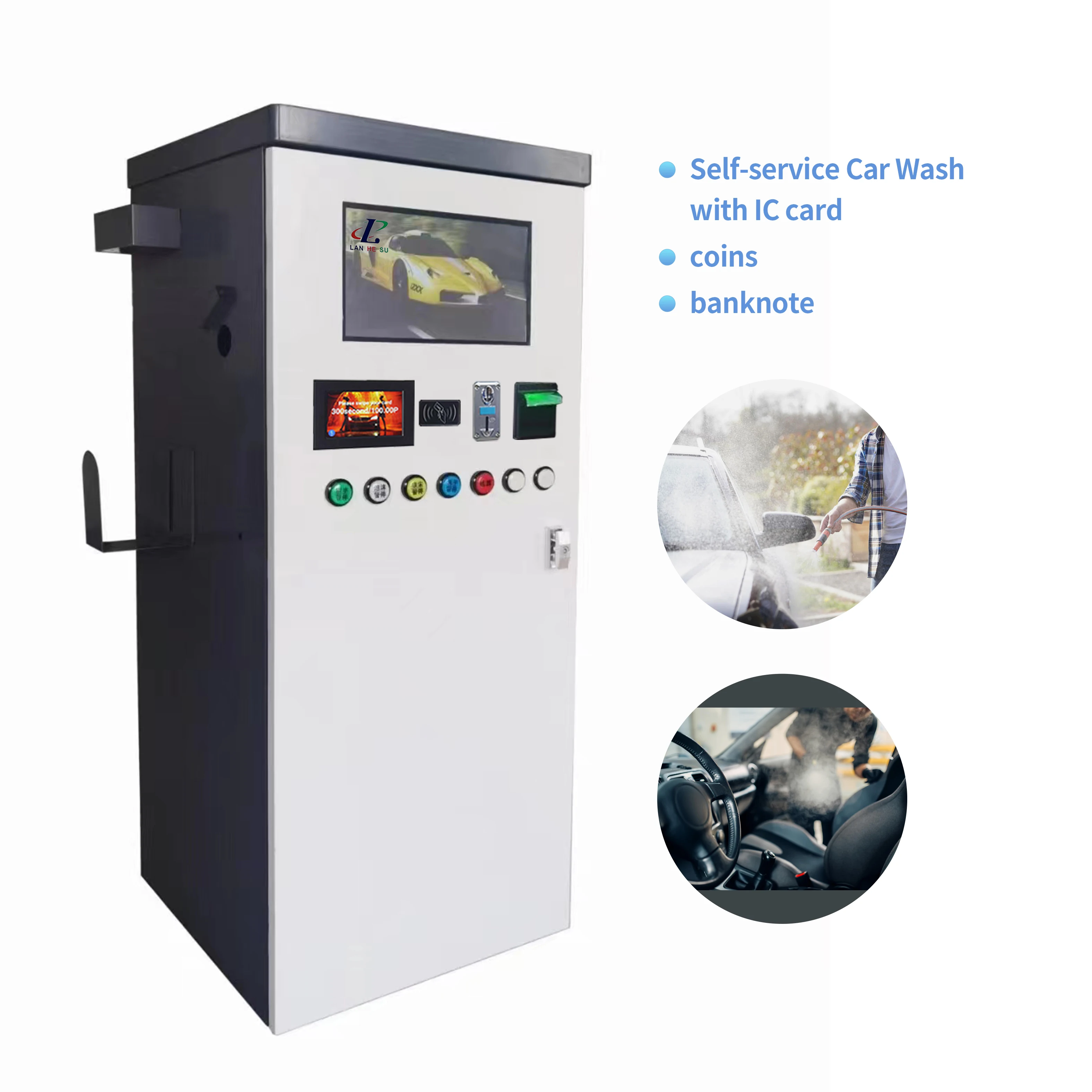 Self-Service Car Washer Station Shared Car Wash Machine for Car Washing