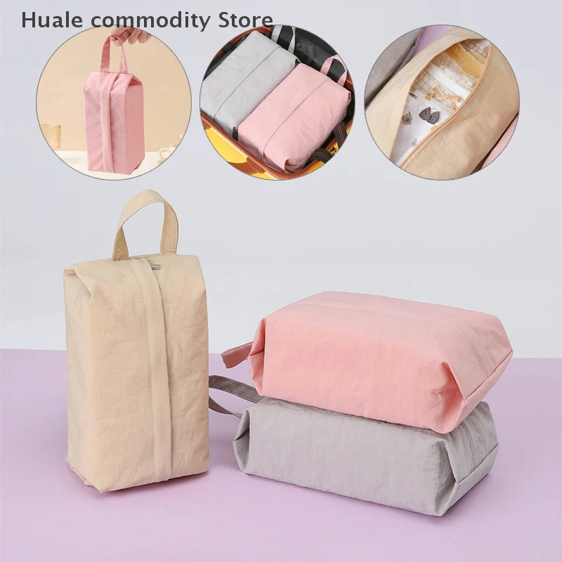 Ensemble de sacs de rangement de voyage pour sous-vêtements, organisateur bien rangé, pochette de valise de garde-robe, sac de rangement de chaussettes, étui de chaussures, sac Cube d'emballage