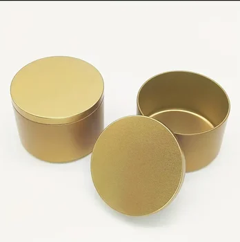 50 ks/balení 5g 10g 15g 30g 50g prázdné stříbrné hliníkové plechovky se šroubovacím víkem, kulaté svíčky, plechovky na koření se šroubovacím víkem 10 nejlepší prodej plechovky na svíčky - №10