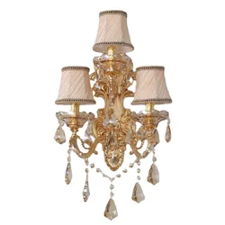Modern Crystal Wall Lights Corridor Industrial Wall Lamp Bedroom Contemporary Wall Sconce Bedside Crystal Wall Lamp Living Room