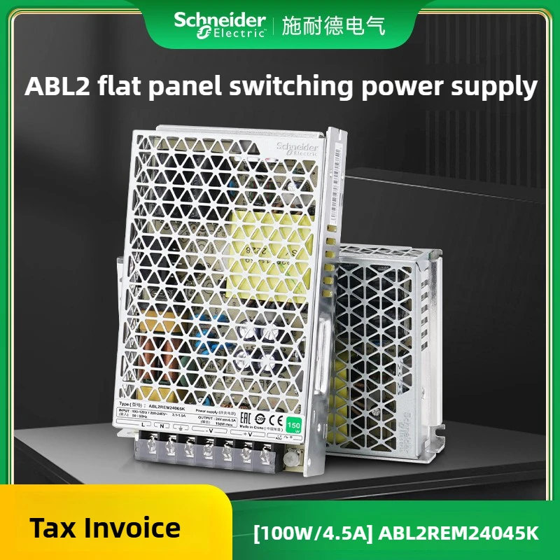 

Schneider Switching Power Supply ABL2REM24045K 100W DC Output DC24V Flat Plate 35W 100W 350W 150W Ideal for Various Applications
